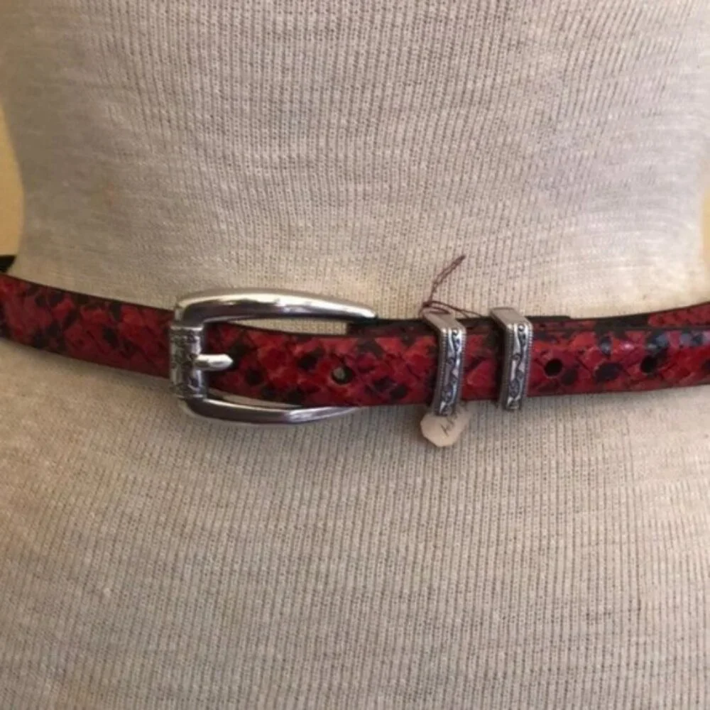 Brighton Red and Black Belt